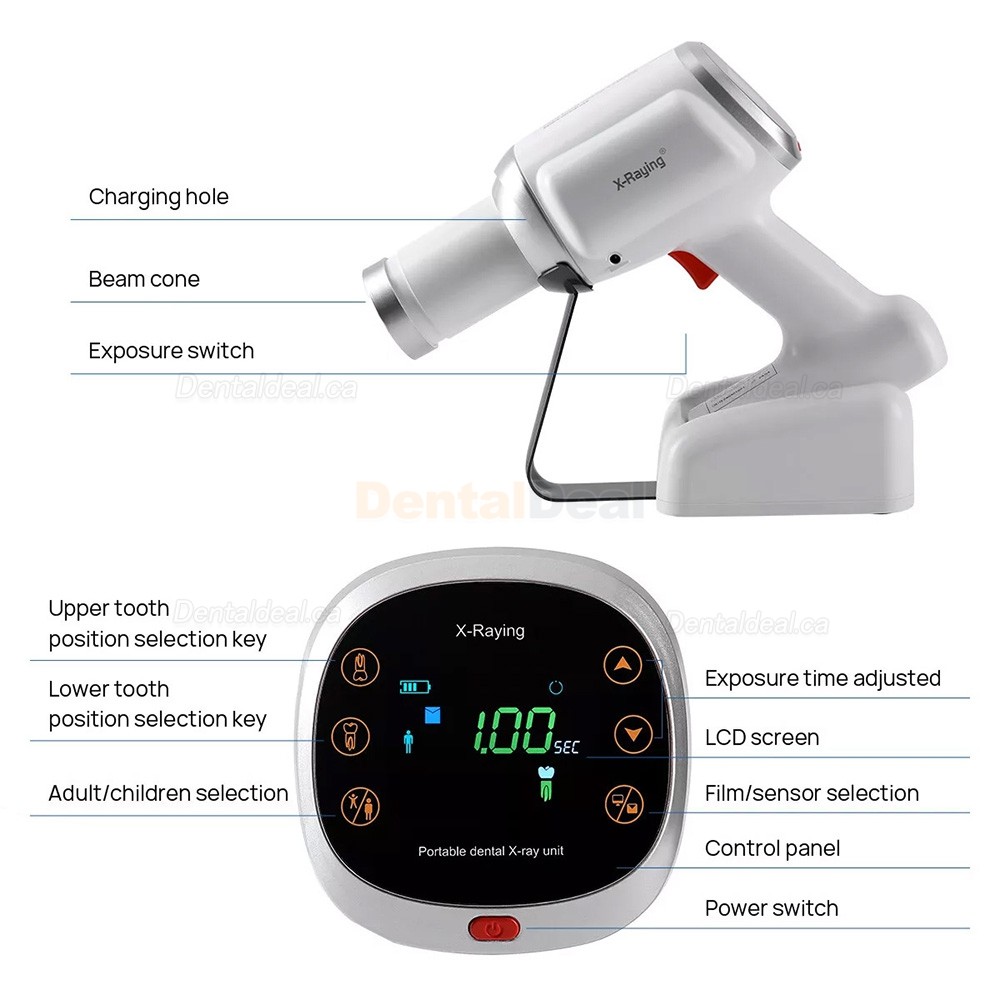 RAY-500 DigitalHandheld Dental X-Ray Machine Portable Dental Xray Unit